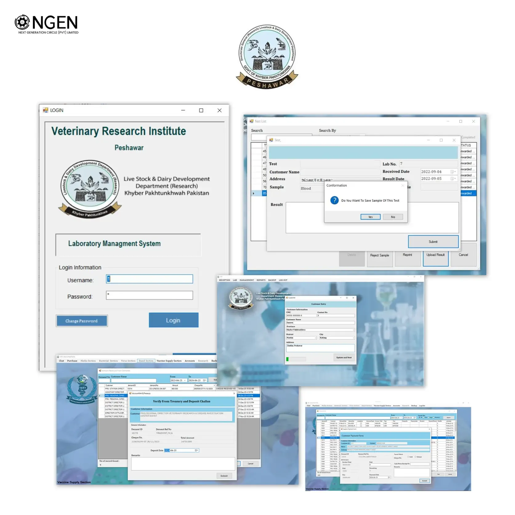 LMIS - Laboratory Information Management System